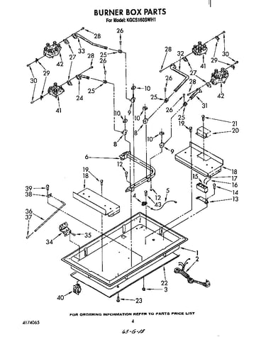 Burner box parts