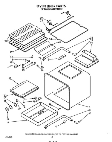 Oven liner