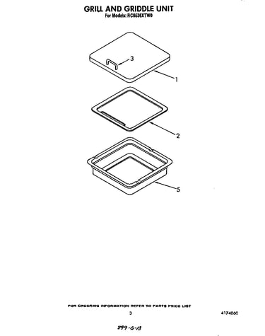 Grill and griddle