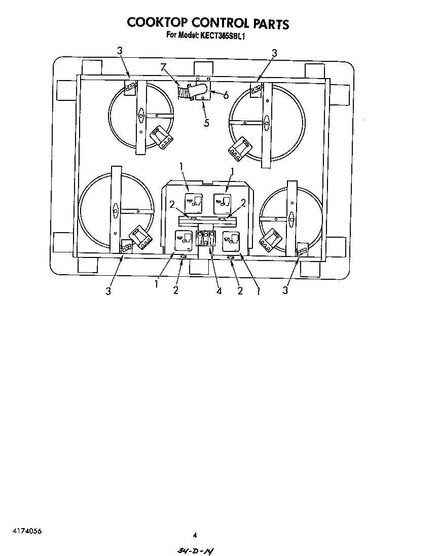 Cooktop controls