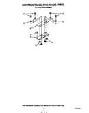 Control panel/knob parts