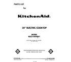 KitchenAid KECS100SWH1  diagram