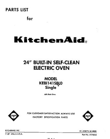 Front cover