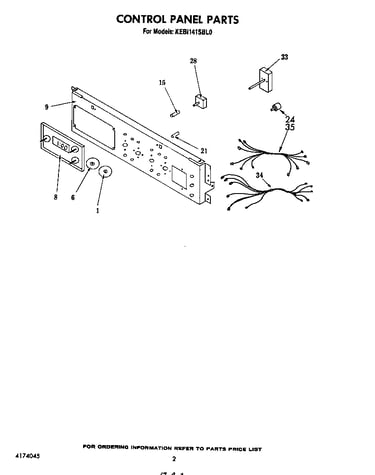 Control panel