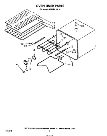 Oven liner