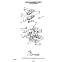 KitchenAid KEBI141SBL0 latch assembly diagram