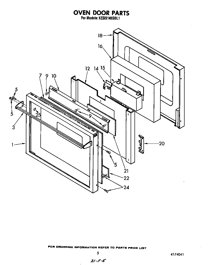 Oven door