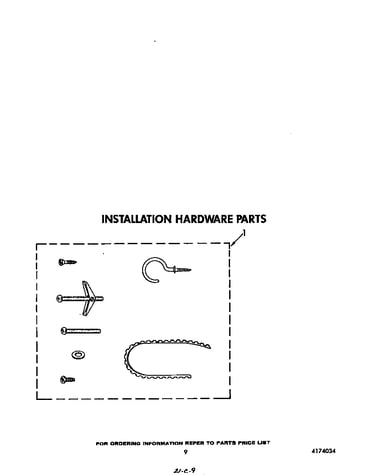 Installation hardware