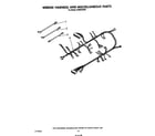KitchenAid KHMS105S0 wiring harness, miscellaneous diagram