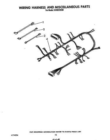 Wiring harness, miscellaneous