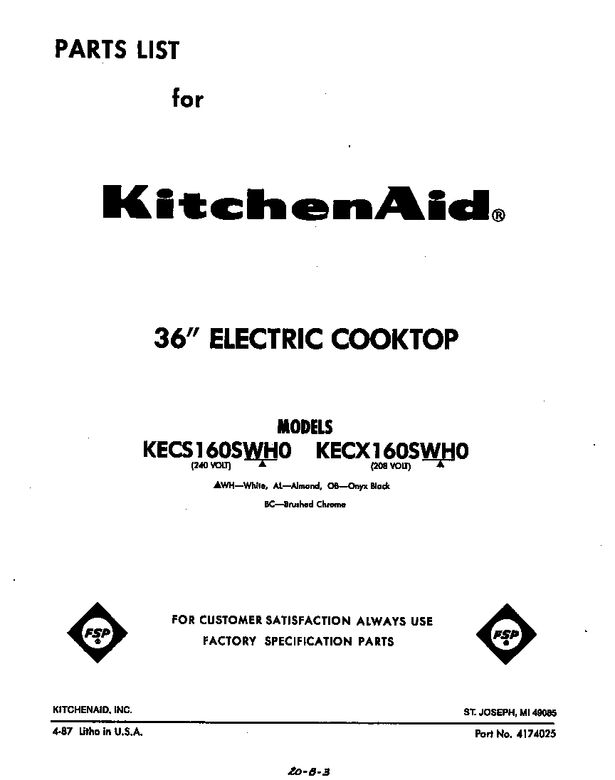 Cover page