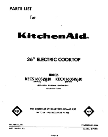 Cover page