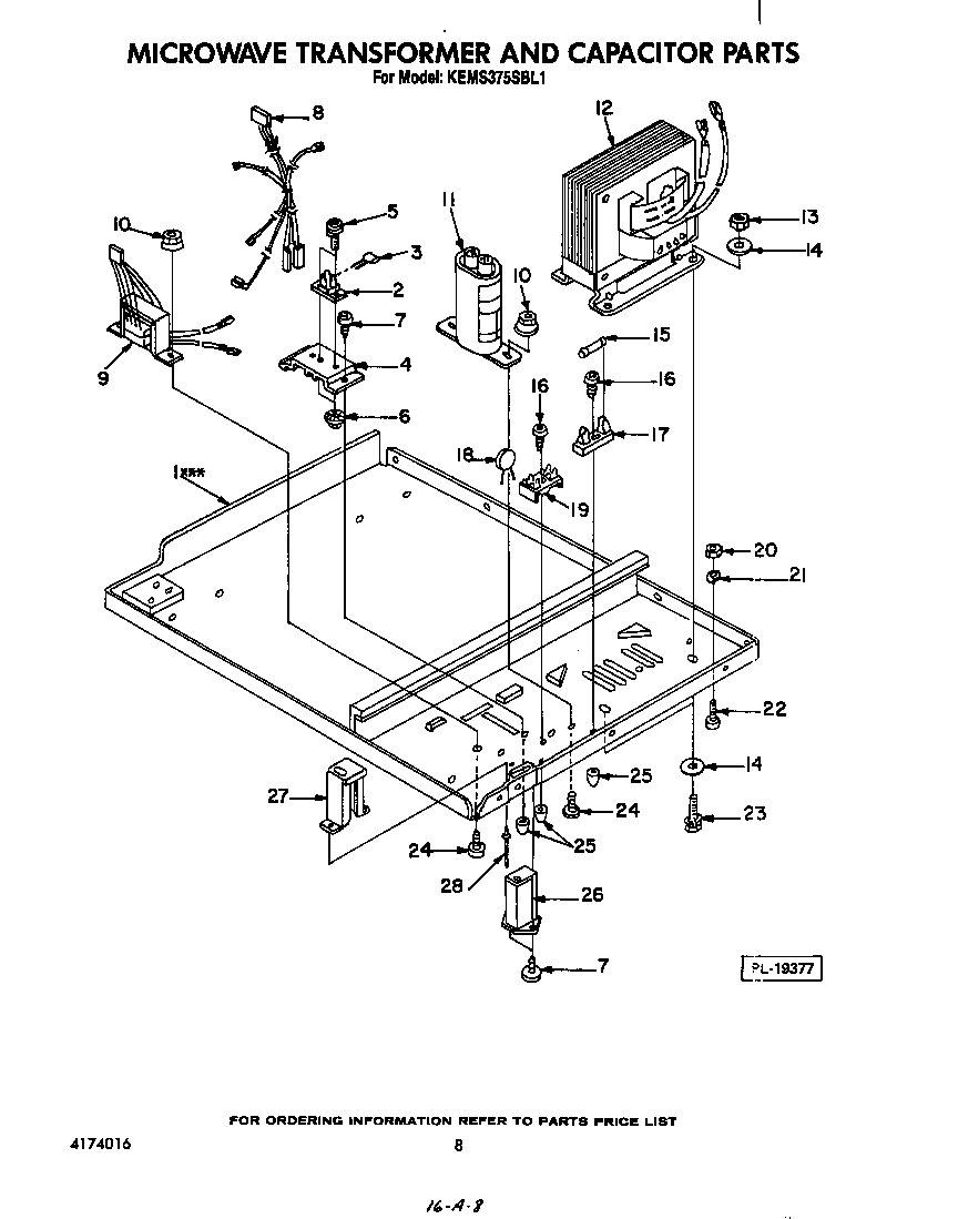 Microwave transformer and capacitor
