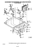 Microwave transformer and capacitor