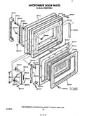 Microwave door