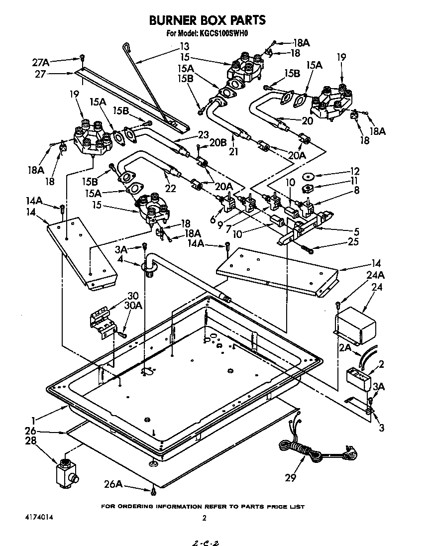 Burner box parts