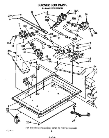 Burner box parts