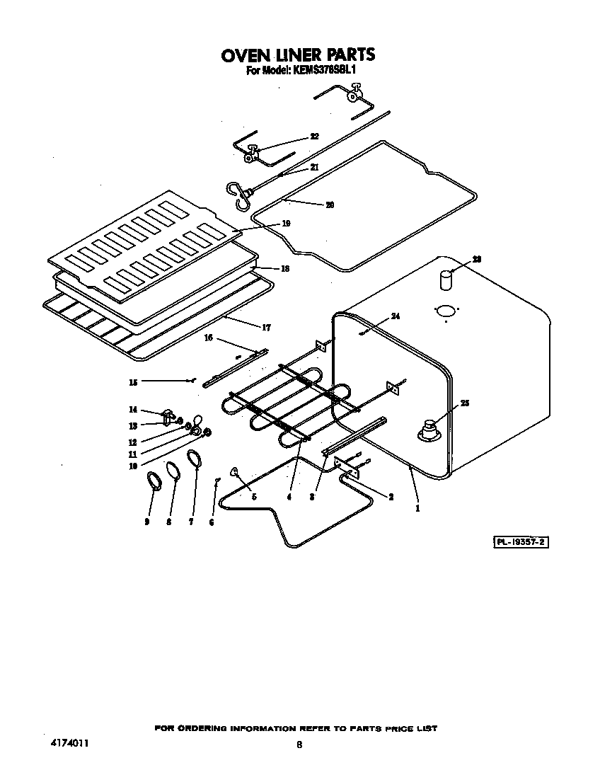 Oven liner