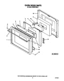 Oven door