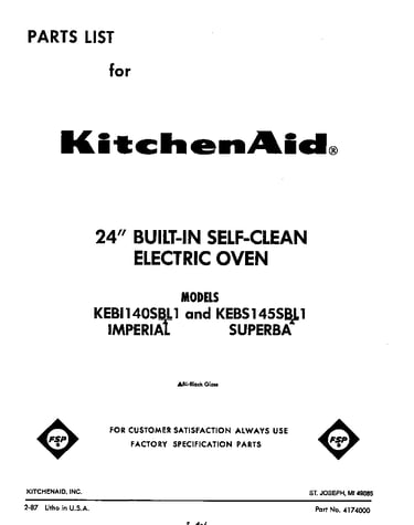 Front cover