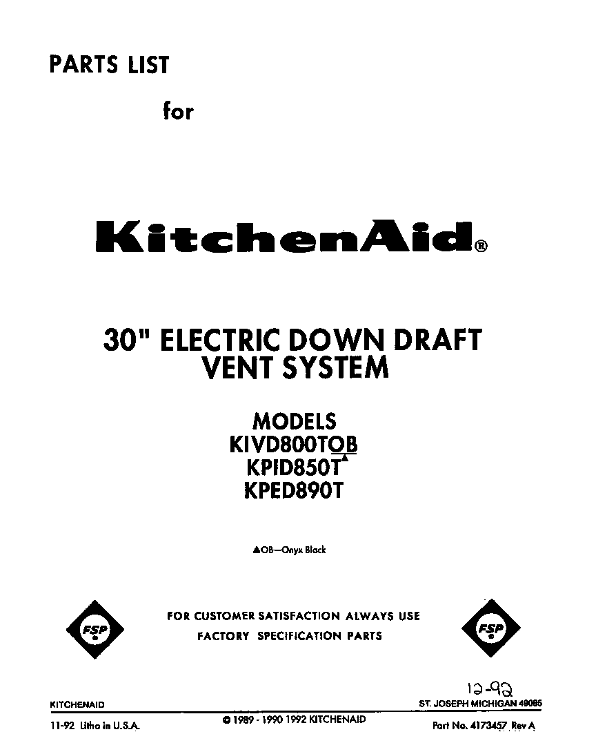 Cover page
