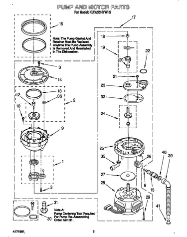 Pump and motor