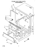 Frame and tank