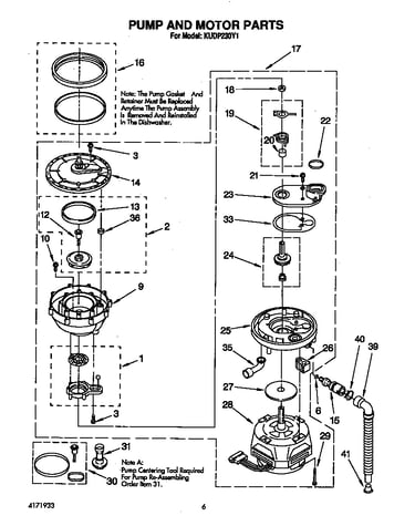 Pump and motor