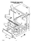Frame and tank