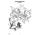 KitchenAid KUDD230Y1 control panel diagram