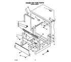 KitchenAid KUDD230Y1 frame and tank diagram