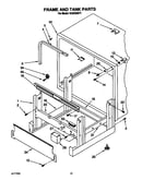 Frame and tank
