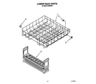 KitchenAid KUDD230Y1 lower rack diagram