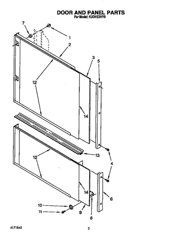 Door and panel
