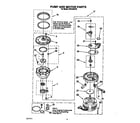 KitchenAid KPDJ630Y0 pump and motor diagram