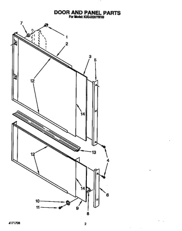 Door and panel