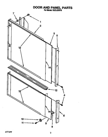 Door and panel
