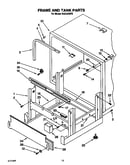Frame and tank