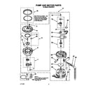 KitchenAid KUDD230Y0 pump and motor diagram