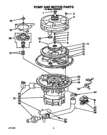 Pump and motor