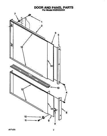 Door and panel
