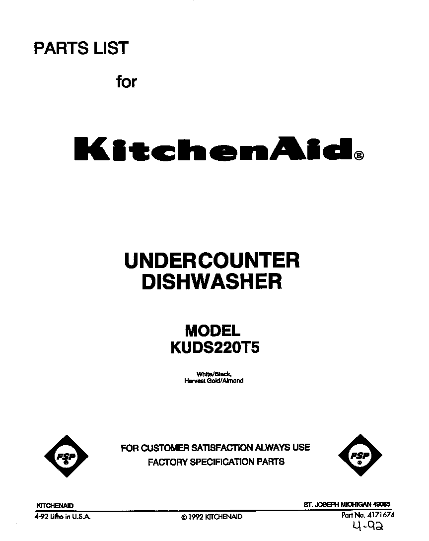 Front cover