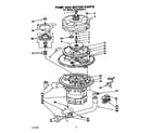 KitchenAid KUDS220T5 pump and motor diagram
