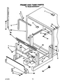 Frame and tank