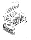 Lower rack