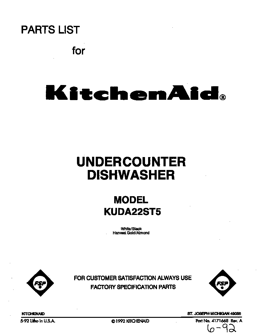 Front cover