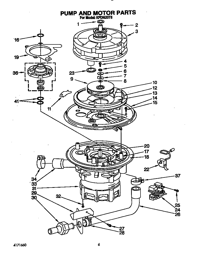 Pump and motor