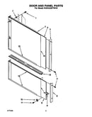 Door and panel