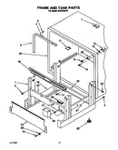 Frame and tank