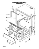 Frame and tank